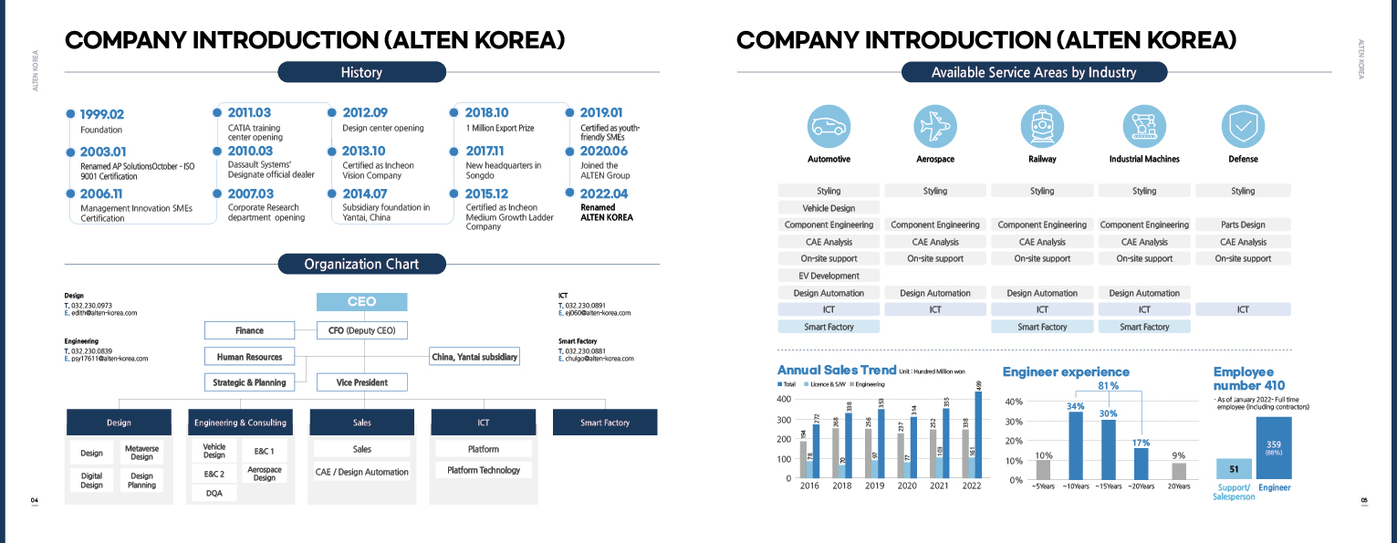 설계엔지니어링 카탈로그 제작